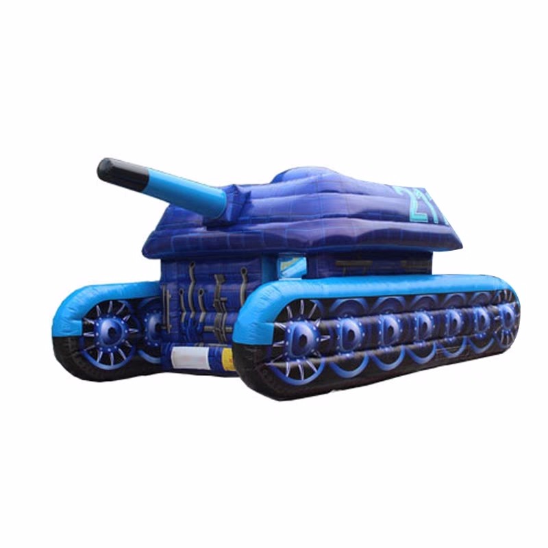 平遥蓝色充气坦克