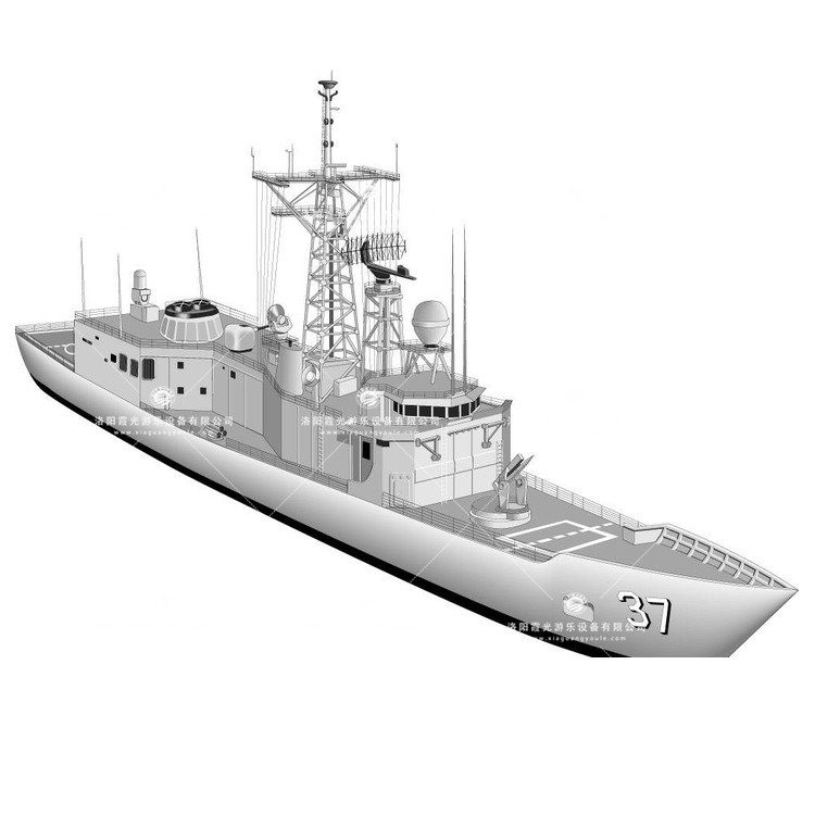 平遥充气侦查船模型